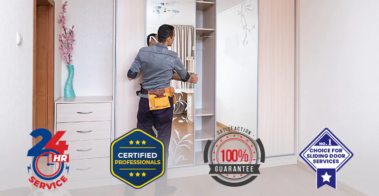 Sliding Closet Door Installation in Miami Lakes, FL