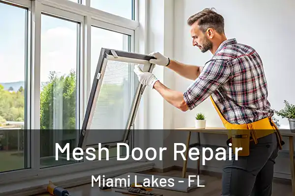 Mesh Door Repair Miami Lakes - FL