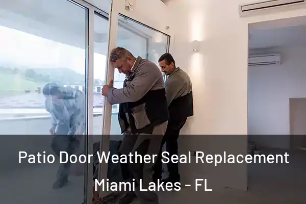 Patio Door Weather Seal Replacement Miami Lakes - FL