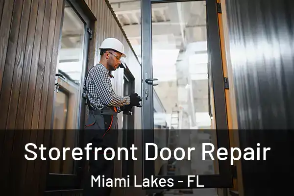 Storefront Door Repair Miami Lakes - FL