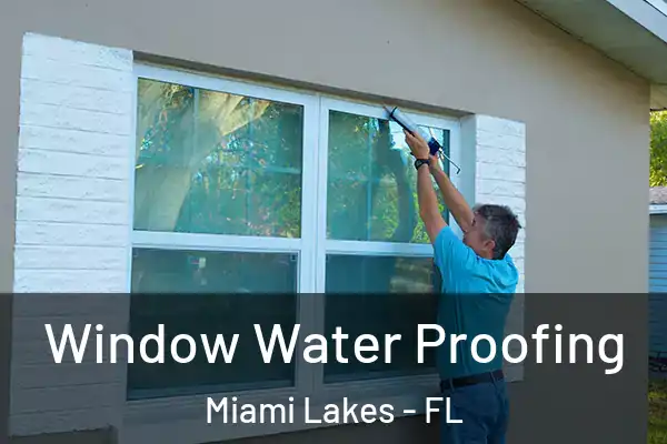 Window Water Proofing Miami Lakes - FL